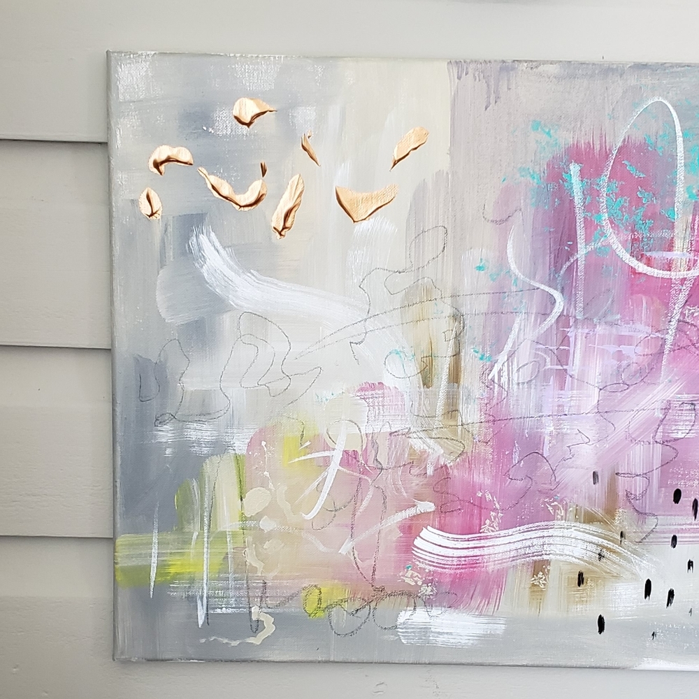 Colorful Abstract Painting - Picture 3 of 3